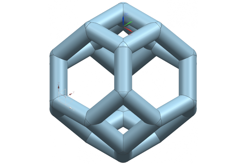 Tetradecahedral design, Figure 2