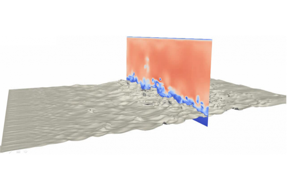Bender Achim, Numerical Simulation of Turbulent Two-Phase Channel Flows