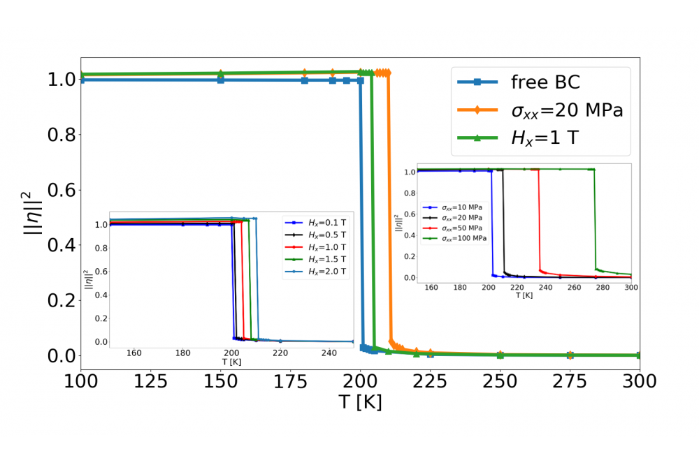 Multi-scale modeling of additive manufactured magnetic materials