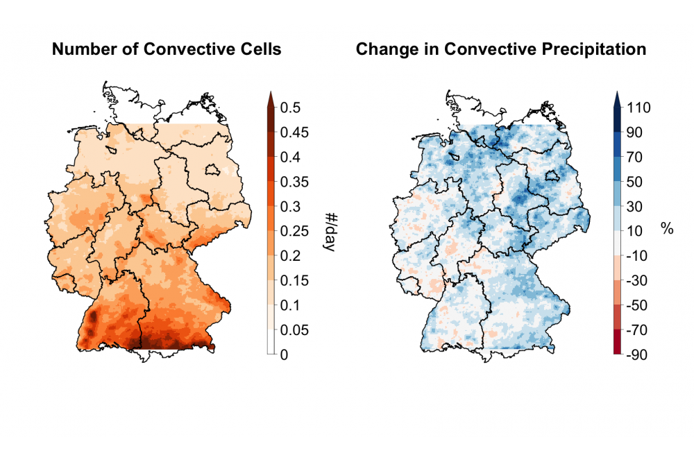 Convective hazards in Hessen and Rheinland-Pfalz